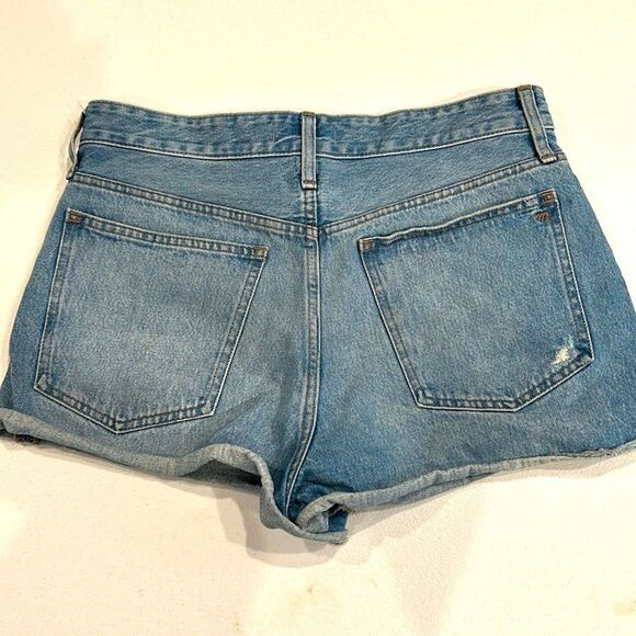 Madewell relaxed denim shorts, distressed size 28 - Picture 2 of 7